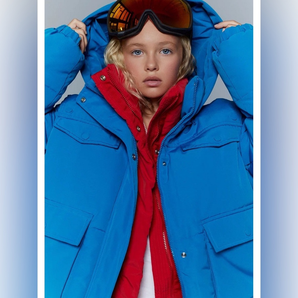 Bench Blue Hooded Jacket